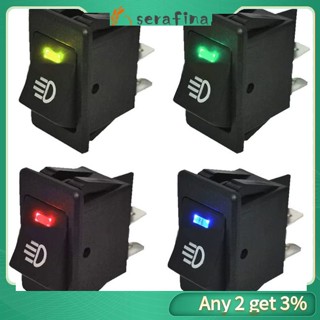 Rf ชุดสวิตช์ไฟตัดหมอก Led 4pin 12v 35a สําหรับรถยนต์ 4 ชิ้น ต่อชุด