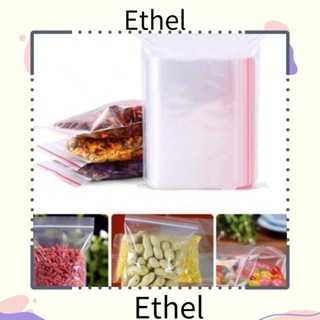 Ethel1 ถุงซิปเก็บเครื่องประดับ 100 ชิ้น/แพ็ค