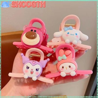 Shoogth กิ๊บติดผมหางม้า ลายการ์ตูนเจ้าหญิงน่ารัก คุณภาพสูง สําหรับเด็กผู้หญิง 4 ชิ้น