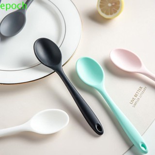 Epoch ช้อนซุป ซิลิโคน ไอศกรีม เค้ก ขนมหวาน Flatware