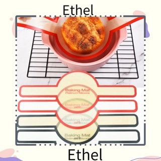 Ethel1 แผ่นซิลิโคน ใช้ซ้ําได้ สําหรับอบเค้ก ขนมปัง เบเกอรี่