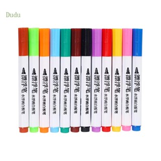 Dudu 8 ปากกามาร์กเกอร์ 12 สี ปลอดสารพิษ สําหรับเด็ก ผู้ใหญ่