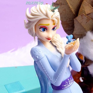 Mxmio โมเดลตุ๊กตาฟิกเกอร์ Frozen Elsa น่ารัก สําหรับเก็บสะสม