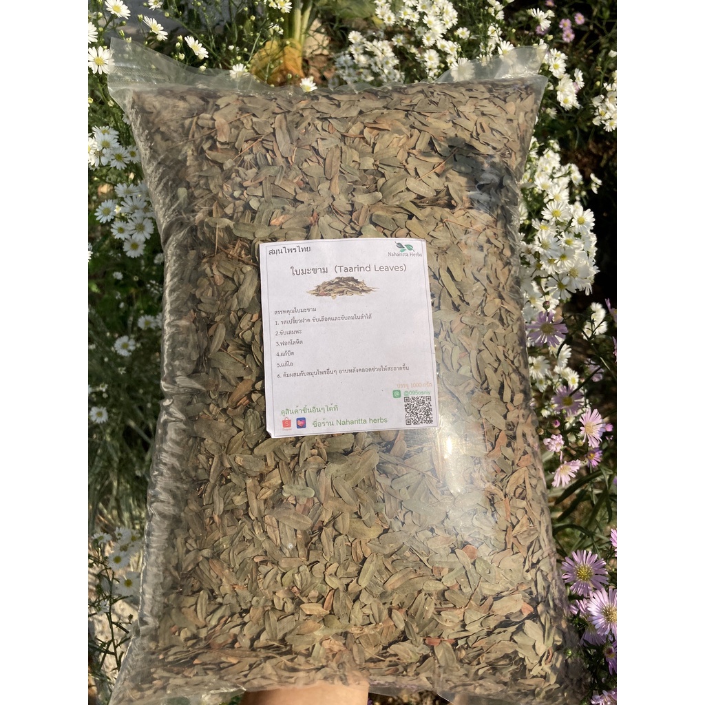 ใบมะขาม ออร์แกนิค อบแห้ง ขนาด 1kg. ชาสมุนไพร คัดเกรดคุณภาพดี ปลอดสาร สินค้าคุณภาพพร้อมส่ง