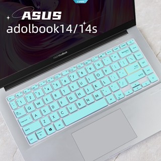 แผ่นซิลิโคนป้องกันคีย์บอร์ด แบบบางพิเศษ สําหรับ ASUS X413JP X413EP M413IA X413EA [CAN]