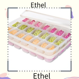 Ethel1 กล่องเก็บอาหาร เกี๊ยวแช่แข็ง สําหรับตู้เย็น