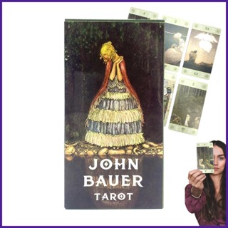 John Bauer Tarot Deck บอร์ดเกมไพ่ทาโรต์ เพื่อความบันเทิง สําหรับครอบครัว