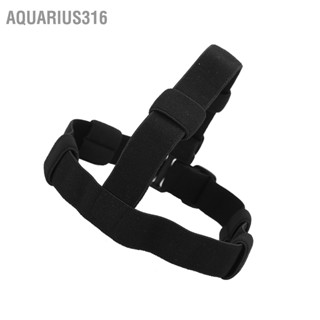 Aquarius316 แถบคาดศีรษะไฟฉายสีดำแถบคาดศีรษะสำหรับเครื่องมือกลางแจ้งไฟฉาย 18650