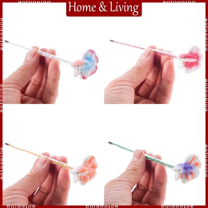 Betta Training Wand Betta Starter Kits Resin Betta Training Stick Decorations
