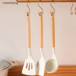 Nf ทนความร้อน ที่จับ ไม้พาย ซุป ช้อน พาย เครื่องครัว เครื่องมือ nobleflying