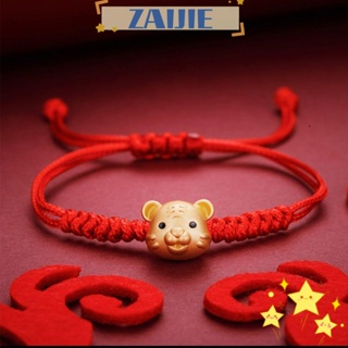 Zaijie24|สร้อยข้อมือเชือก ปรับได้ ของขวัญ สําหรับคู่รัก 2022