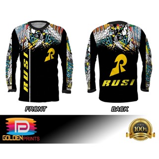 เสื้อแขนยาว ลาย rusi sublimation version 1 ยอดนิยม สําหรับปั่นจักรยาน yamaha