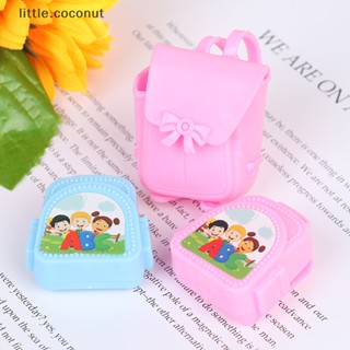 [little.coconut] กระเป๋าเป้สะพายหลัง พลาสติก DIY สําหรับตกแต่งบ้านตุ๊กตา