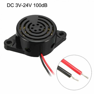 บัซเซอร์อิเล็กทรอนิกส์ DC3V-24V พลาสติก 1.89 X 1.14 X 0.59 นิ้ว อุปกรณ์เสริม 1 ชิ้น