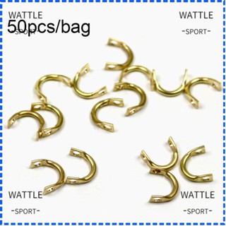 Wattle สปินเนอร์ สีเงิน สีทอง DIY 50 ชิ้น