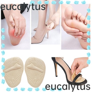 Eucalytus1 แผ่นซิลิโคนครึ่งเท้า บรรเทาอาการปวด ใส่สบาย กันกลิ่น สําหรับรองเท้าส้นสูง