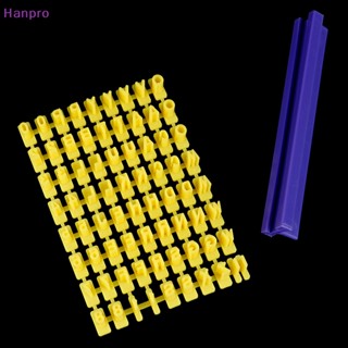 Hanpro&gt; แม่พิมพ์ ลายตัวอักษร ตัวเลข สําหรับทําคุ้กกี้ ฟองดองท์