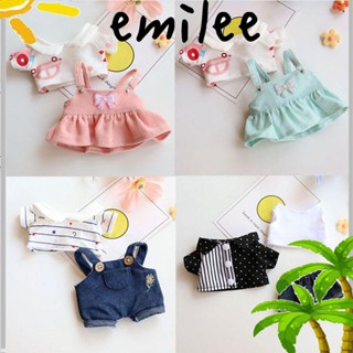 Emilee ชุดเสื้อยืดลําลอง ทรงหลวม 5 แบบ 20 ซม. สําหรับตุ๊กตา 1 ชุด