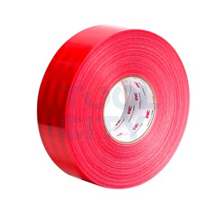 3M (3 เอ็ม) เทปสะท้อนแสงติดรถ สีแดง 53.5MM X 50M