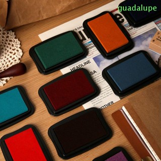 Guadalupe แผ่นหมึก ขนาดใหญ่ 12 สี สําหรับตกแต่งสมุดภาพ เครื่องเขียน สํานักงาน DIY