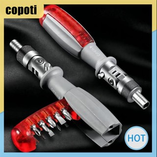 Copoti 10 in 1 กล่องเครื่องมือไขควง อเนกประสงค์ สําหรับซ่อมแซมจักรยาน DIY