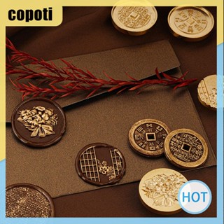 Copoti หัวแสตมป์ซีลซองจดหมายเชิญ แบบกําหนดเอง DIY สําหรับบ้าน งานแต่งงาน