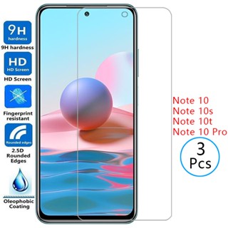 ฟิล์มกระจกนิรภัยกันรอยหน้าจอ สําหรับ xiaomi redmi note 10 pro max 10s 10t 5g note10 not 10 s t s10 readmi remi