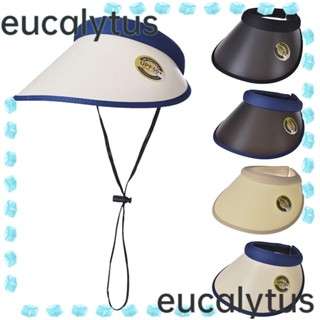 Eucalytus1 หมวกเบสบอล PVC แบบใส แฟชั่นฤดูร้อน สําหรับผู้หญิง และผู้ชาย