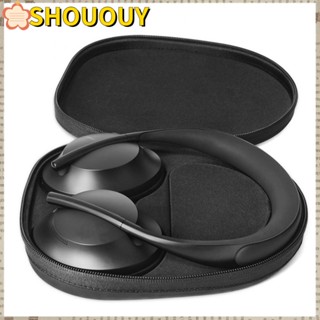 Shououy กระเป๋าใส่ลําโพงบลูทูธ หนัง PU แข็ง กันฝุ่น กันกระแทก แบบพกพา สําหรับ Bose NC700 Travel