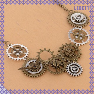 [Lebet] สร้อยคอนาฬิกาเกียร์ Steampunk สําหรับวันวาเลนไทน์ วันครบรอบ งานแต่งงาน