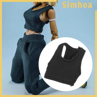 [SIMHOA] เสื้อกั๊ก ขนาดเล็ก แฮนด์เมด สําหรับตุ๊กตา 1/12 6 นิ้ว