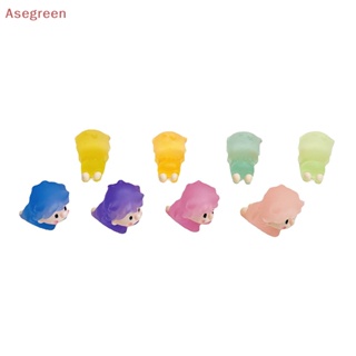 [Asegreen] ตุ๊กตาฟิกเกอร์เรืองแสง ขนาดเล็ก ของเล่นสําหรับตกแต่งบ้าน สวน 1 ชิ้น