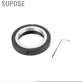 Supose Aluminum Lens Adapter Ring  T2‑EOS Wear Resistant Lightweight Durable for EF/EF-S Mount