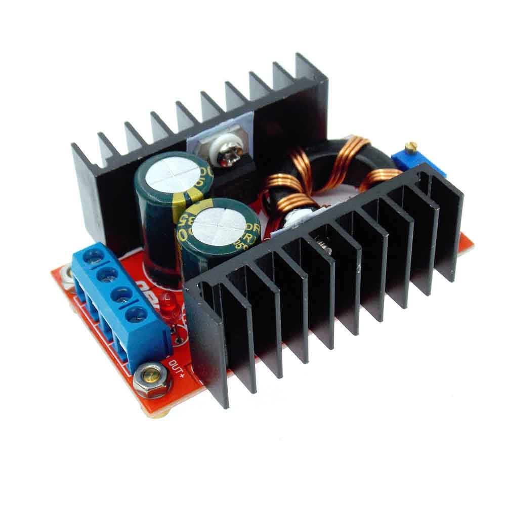 10-32v ถึง 12-35V 150W Boost Converter DC-DC Step Up โมดูลเครื่องชาร์จแรงดันไฟฟ้า Power