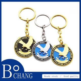 Bc พวงกุญแจนกอินทรีย์ (TFOE-Philippine Eagles Keychain) บรรจุภัณฑ์อิสระ 1.38 นิ้ว