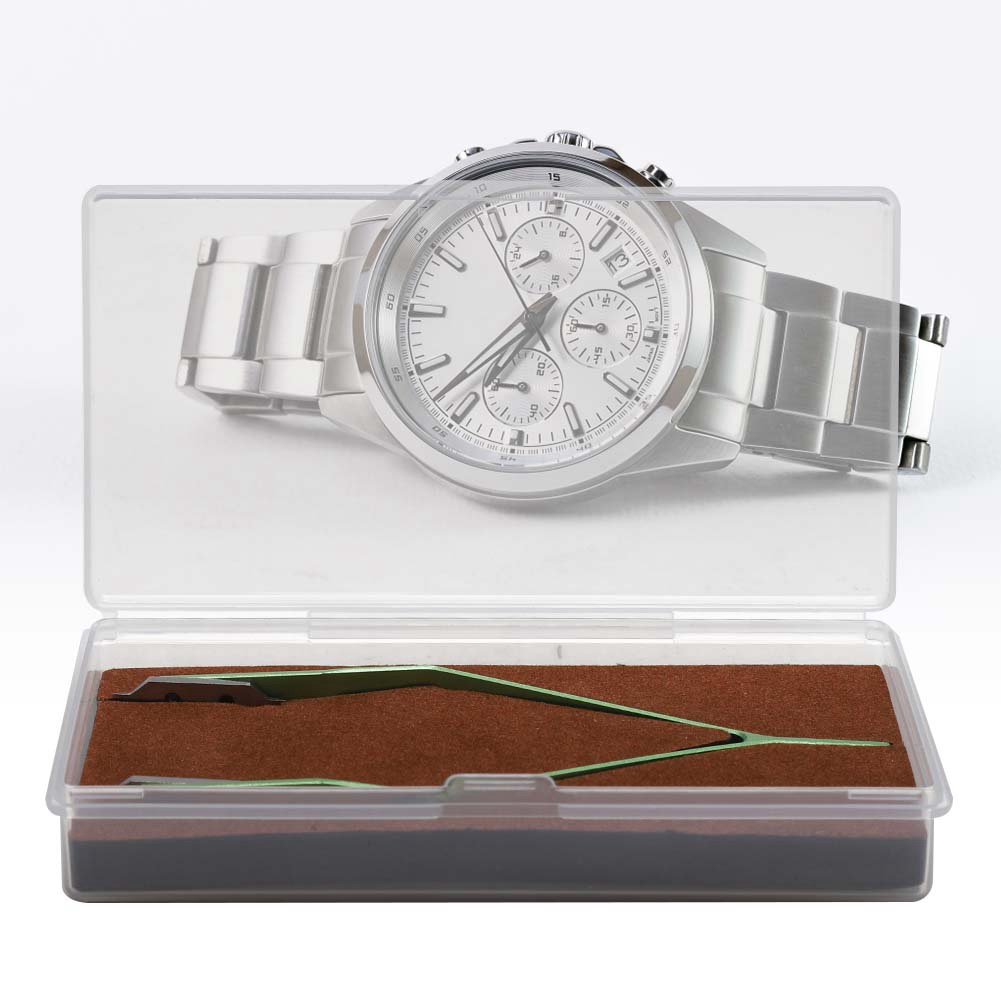 Watching You V Shaped Watch Spring Bar Tweezers เครื่องมือซ่อมนาฬิกาโลหะ