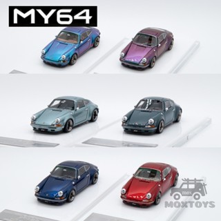 โมเดลรถยนต์เรซิ่น MY64 1:64 Kaege Retro Classic 911 limited199 ของเล่นสําหรับเด็ก