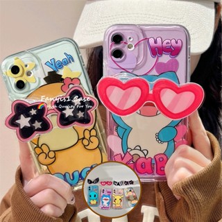 ใหม่ เคสโทรศัพท์มือถือ ซิลิโคน กันกระแทก ลายเป็ดน่ารัก สําหรับ Samsung S21 FE S20 FE S22 S21 S20 Plus Ultra M14 Note 20 10 Plus M23 M33 M52 M53