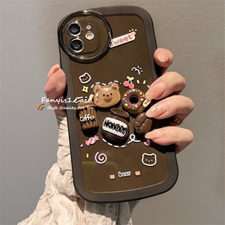 เคสซิลิโคนนิ่ม ลายหมีน่ารัก กันกระแทก สําหรับ Redmi 12 12C A1 Note 12 11 10 9 8 Pro Readmi 10 10A 9A 9T 9 9C Xiaomi 11 Lite 12 11T