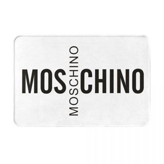 Moschino (13) พรมเช็ดเท้า ผ้าสักหลาด กันลื่น ดูดซับน้ํา แห้งเร็ว สําหรับห้องน้ํา 16x24 นิ้ว พร้อมส่ง