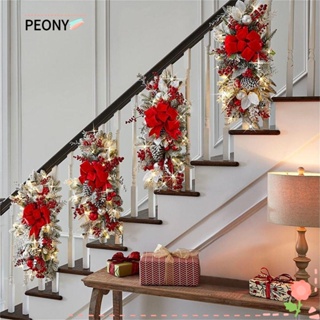 Peonypavilion พวงหรีดคริสต์มาส สําหรับตกแต่งบ้าน