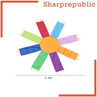 [Sharprepublic] ร่ม ทรงแปดเหลี่ยม โยนและจับลูกบอล สําหรับชายหาด กิจกรรมในสวน