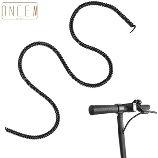 【ONCEMOREAGAIN】Protection Tube TPU Black For For Electric Scooter For Kaabo For Vsett