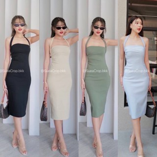 ✨✨ꫛꫀꪝ ✨✨ Tag INTON Gara dress🤍🤍เดรสยาวเก็บหุ่น สวยเป๊ะ ได้ทุกลุค สวยแพง สาวผู้ดีต้องมี