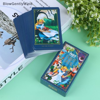 Blowgentlywind ไพ่ทาโรต์อลิซ เสริมโชคลาภ สําหรับผู้เริ่มต้นเล่นเกม