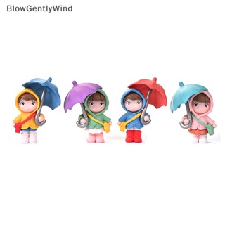 Blowgentlywind ตุ๊กตาเด็กผู้หญิง ร่ม ขนาดเล็ก สําหรับตกแต่งสวน 1 ชิ้น BGW