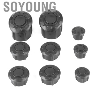 Soyoung Motorcycle Frame Hole Cover Caps Plug Kit  Plugs Swing Arm Cap Fit for R1250GS Adventure 2019‑2020