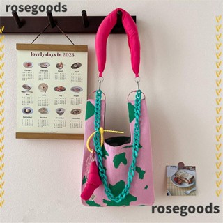 Rosegoods1 สายคล้องกระเป๋า อุปกรณ์เสริม สายคล้องไหล่ ปรับได้ สีพื้น