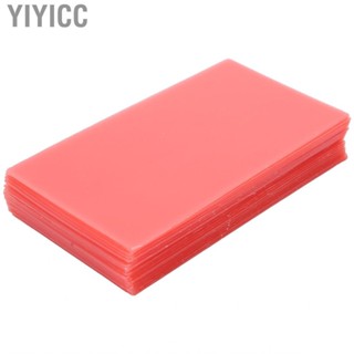 Yiyicc 18pcs Dental Base  Wax Red Dentist Auxiliary Material KAK