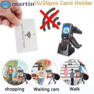 Martin เคสการ์ด RFID โลหะ ป้องกันขโมย กันแม่เหล็ก เพื่อความปลอดภัย สําหรับกลางแจ้ง